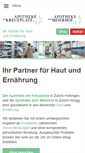 Mobile Screenshot of haut-und-ernaehrung.ch